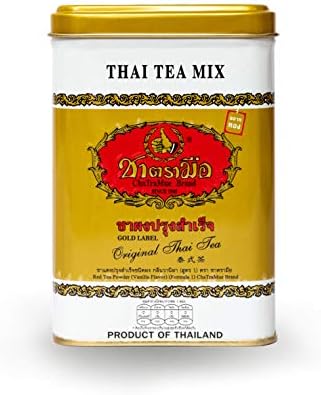 Amazon.com : Number One Original ChaTraMue Thai Tea Mix for Boba, Hot ...