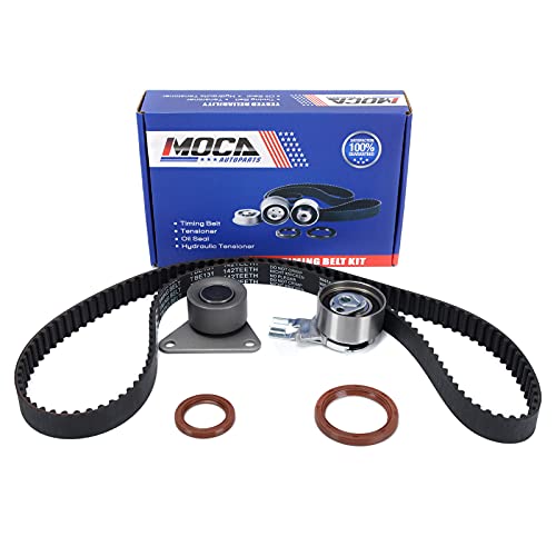 MOCA Timing Belt Kit Compatible with 2001-2016 for Volvo S60 I 2.4 T5, 2006-2013 for Volvo C30 L5 2.5T, 2004-2016 for XC70 2.5T, 2001-2007 for V70 Mk II (SW) 2.4