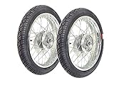 2x Satz Speichen (je 36 Stück) M3,5 x 143,5 mm aus verchromten Stahl, Nippel