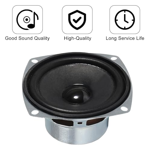 image for Shutao 2Pcs 10W 3inch Loud Speaker 78MM 3
