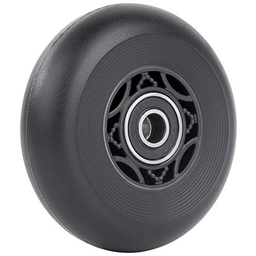 Aowesm 2 Pcs Ripstik Wheels 76Mm Ripsurf Wheels 68Mm Ripster Wheels 90A Ripstick Dlx Caster Board Replacement Wheel Set With Bearings Abec-9 (Black, 68Mm) #TOP7