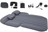 √ Verbessertes SUV-Luftbett: Das SUV-Bett besteht aus verdicktem,hochwertigem PVC und Flocking,ist hautfreundlich und umweltfreundlich.Das Design des Kopfblocks sitzt auf der Rückenlehne, auf dem Antikollisionskopf und die Straße ist holprig Die Airbags auf beiden Seiten sind aufblasbar und für die meisten Modelle verstellbar.Das Design des Wortes Wellen macht den Schlaf duftender.Die Kraft ist nicht gleichmäßig zusammengebrochen und die stabile Stütze ist wie ein echtes Bett.