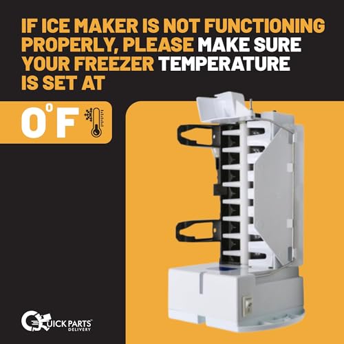 QPD Upgraded Ice Maker Replacement Kit for GE Refrigerators - Replaces WR30X10093, WR30X10061, and More by Quick Parts Delivery - Used condition - Image 4