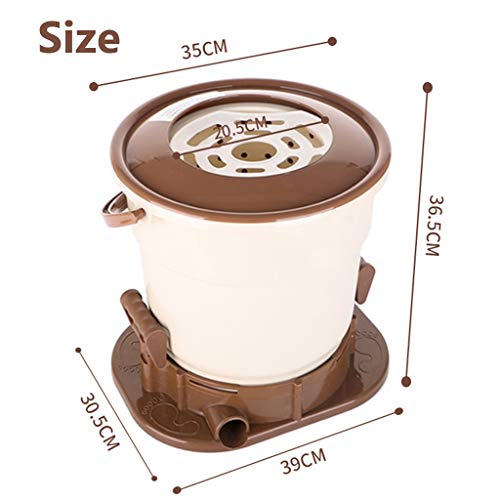 Electric Clothes Dryer Dryer for Clothes - Manual, Hand Powered Drying Machine, Space Saving, Camping & Apartments -