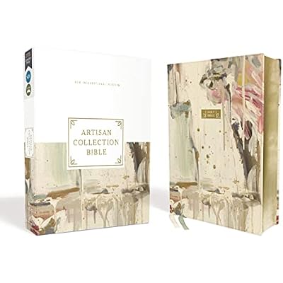 Niv, Artisan Collection Bible, Leathersoft, Multi-Color/Cream, Red Letter, Comfort Print