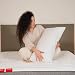 Pikolin Home - Ergonomisches viskoelastisches Kissen mit doppeltem, anpassbarem Bezug mit Memory-Foam-Kern zum Schlafen auf der Seite oder auf dem Rücken