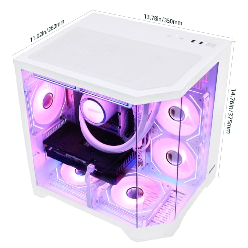 Image of Ocean of Stars Gaming PC AMD Ryzen 5 7600X 6-Core 4.7 GHz,RX 9070 16GB GDDR6, 16GB DDR5 RAM,1TB PCIe + 1TB SATA SSD, Windows 11
