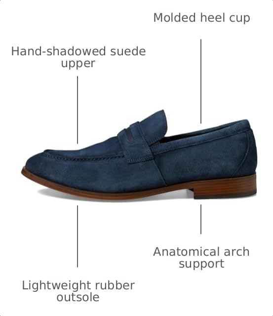 Image of Stacy Adams Men's Burke Penny Slip on