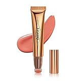 Paminify Blush Beauty Wand,Matte Face Blush with Cushion Applicator, Natural Silky Smooth Creamy Liq