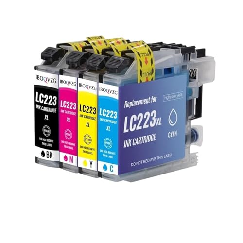 Cartouche d'encre LC223 LC221 compatible Brother imprimante MFC-J4420DW MFC-J5320DW jet d'encre