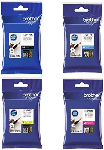 BROTHER LC3717 Ink Set for MFC-J2330DW 
