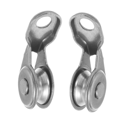 FOYTOKI 2Pcs Metal Kite Winder Wire Guide Wheel for Enhanced Flexibility Easy for Outdoor Sports Kite Kits for All Ages