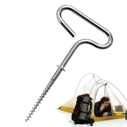 Clou de tente pour pêche sur glace | Piquets de tente pratiques pour la pêche sur glace | Piquets de tente pratiques - Piquet pour abri de pêche sur glace - Outil polyvalent pour ancrages de p