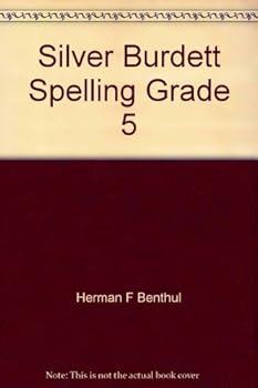 Hardcover Silver Burdett Spelling Grade 5 Book