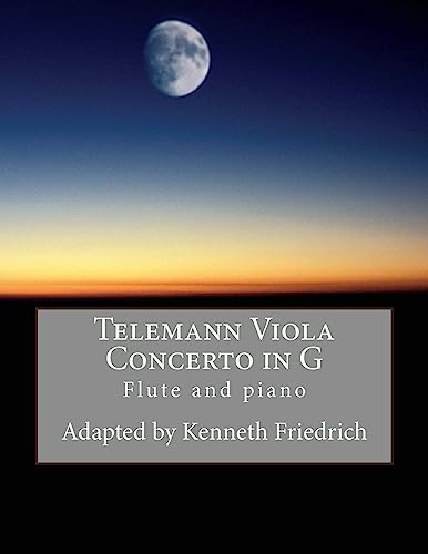 Telemann Viola Concerto in G - flute version