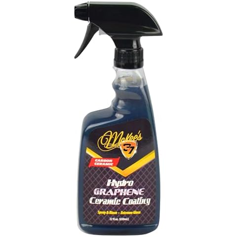 McKee's 37 - Hydro Graphene Ceramic Coating | Easy Spray On Ceramic Coating for Cars | Extreme Shine, Hydrophobic Protection & UV Resistance (22 oz) Cover