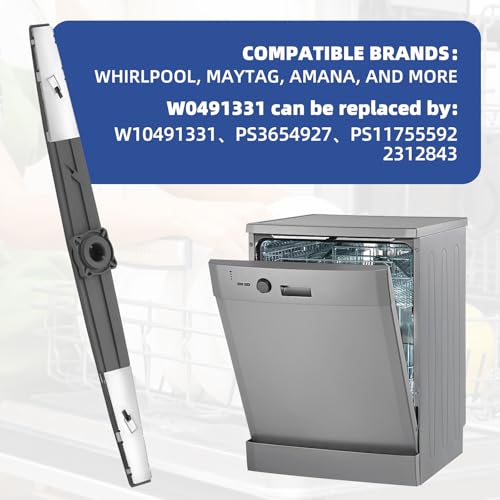 WPW10491331 Dishwasher Lower Spray Arm for Whirlpool Amana Admiral Maytag by IURILA - Image 3