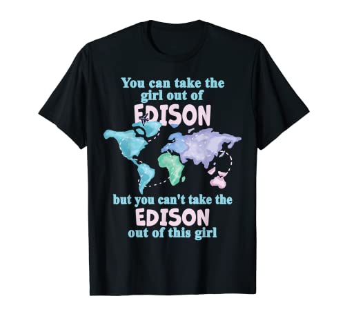 Mujeres de Edison - Chica de Edison New Jersey Camiseta
