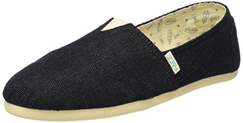 Paez Original Eva Combi Black, Espadrillas Basse