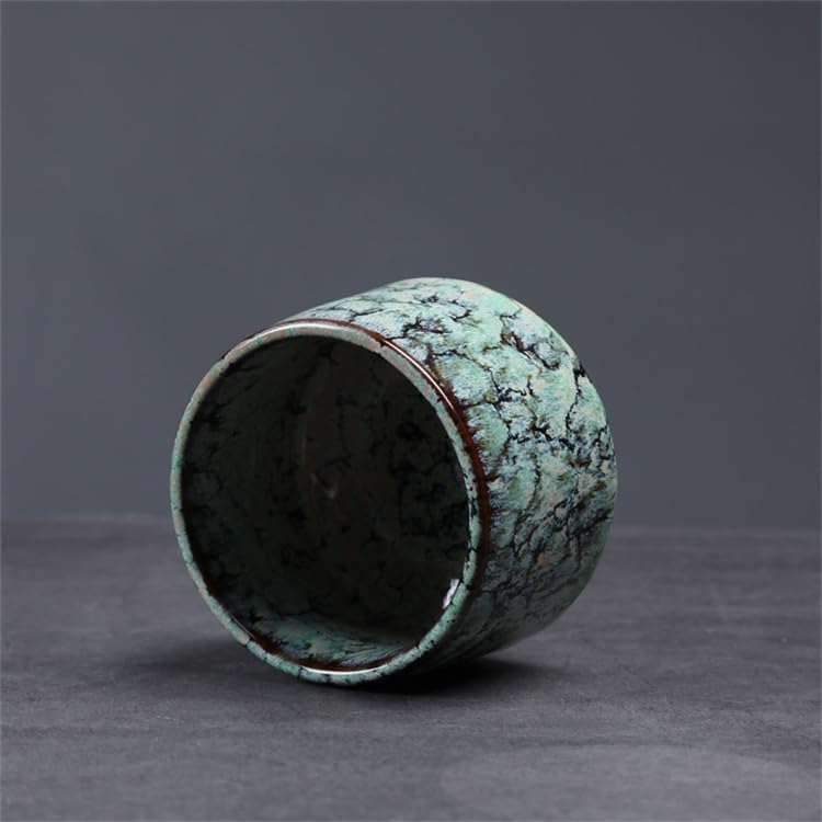 GSOUL Kungfu Tea cup Ceramic Cup Kiln-changed Stoneware Retro Coffee Single Small Tea Cups