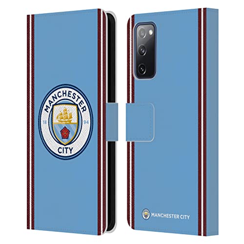 Coque Manchester City Galaxy S20 FE étui portefeuille cuir officiel