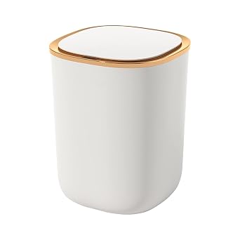 Sensor Rubbish Bin Automatic Rubbish Bin with Smart Sensor 12 L Non-Contact Intelligent Waste Bin for Kitchen Organic Waste Residual Waste White