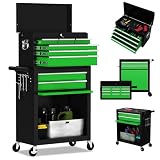 DUSACOM 8-Drawer High Capacity Rolling Tool Chest
