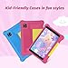 URAO Tablet for Kids, Android Kids Tablet 7 inch Quad-Core with Case, 32GB 128GB TF Card Expandable for Toddler Children, Parental Control, Dual Camera, Type-C, WiFi,Gift