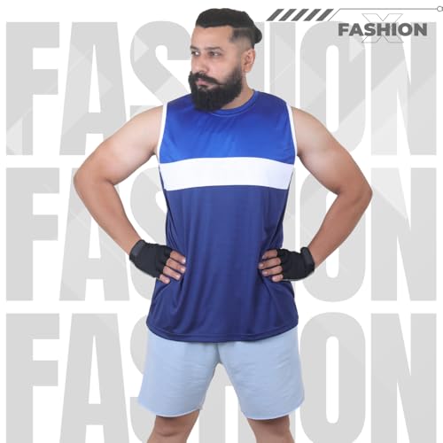 Image of Sleeveless T Shirts for Men - Gym Vest, Sando Tank Top Wear, Workout Baniyan, Stringers Inner Shirt, Bodybuilding Tshirts, Sports Tshirt Vests, Stylish Tanks Tops