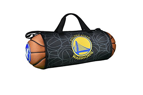 Maccabi Art Golden State Warriors Basketball to Duffle Bag, Sports Fan Official NBA