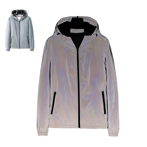 Chromashift Reflective Windbreaker – Daily Wear,Windproof and Waterproof,Rides & Color-Shifting
