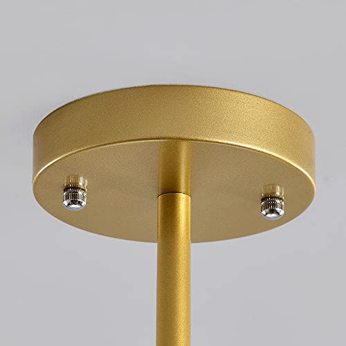 Chandelier postmoderne en verre pour salon et chambre