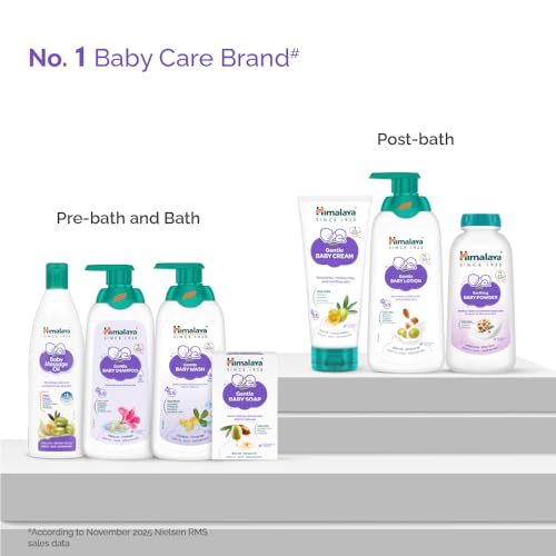 Image of Himalaya Soothing Baby Powder 100gm | No.1 Doctor-Prescribed Brand | Formulated for sensitive skin | Soothes, calms and comforts baby's skin | 99% Natural Origin Ingredients | Free from harsh chemicals