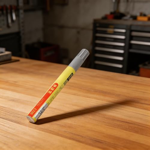 QuivyLivy Stylo de retouche de peinture pour iPhone 17S Pro Max – Outil de réparation de précision pour les rayures et les bords ébréchés, matériau ABS, design compact, disponible en noir, blanc – vue 3