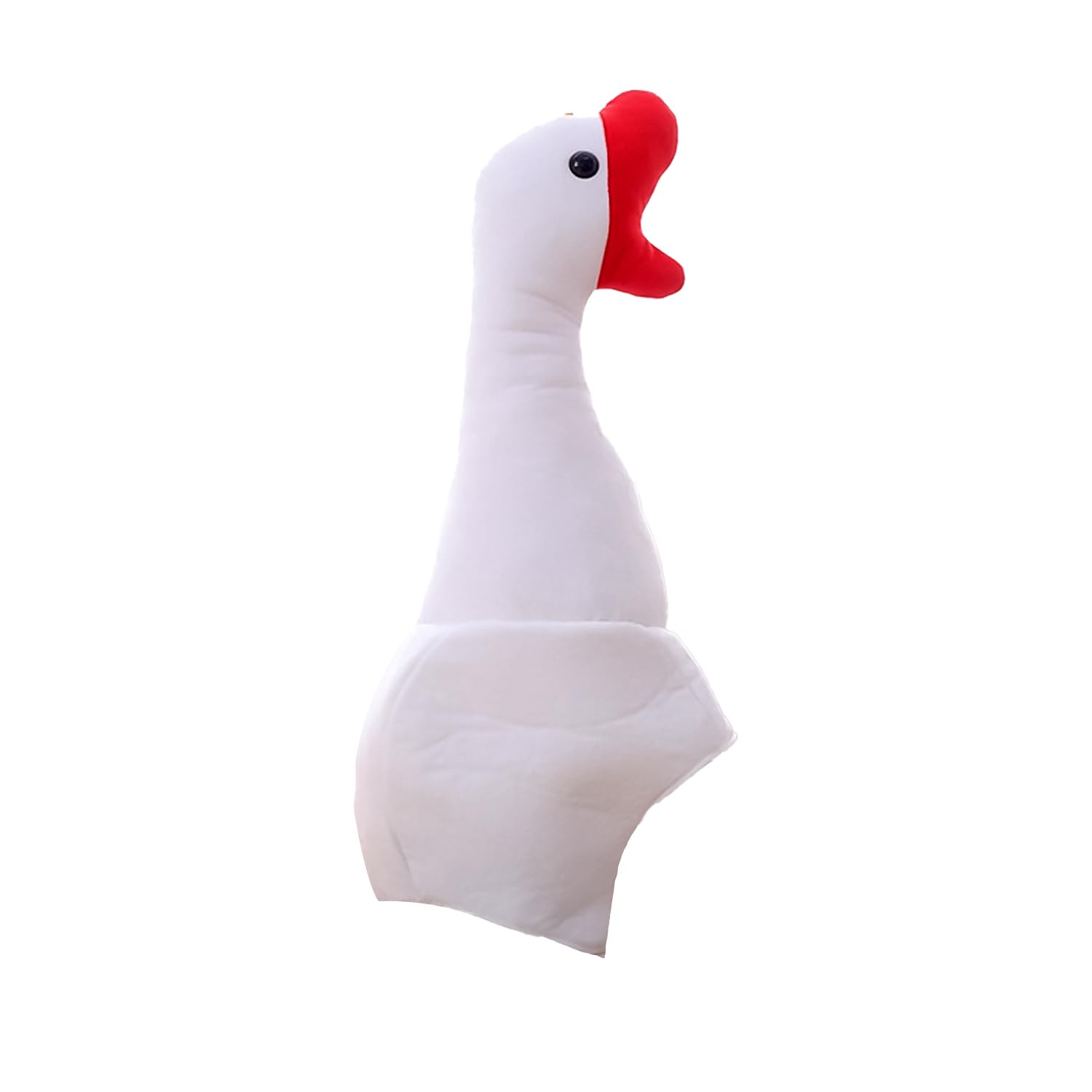 Lezevn Plush Animal Hat Novelty Goose Hat for Photoshoot Stage Performance Christmas Halloween Party Joking Gift