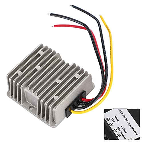 Areyourshop Convertisseur d'alimentation de voiture 12 V à 28 V 10 A 280 W en aluminium étanche DC/DC convertisseur élévateur élévateur – vue 6