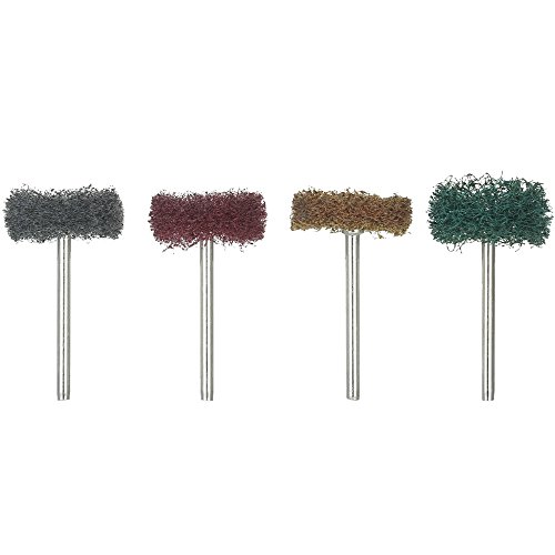 Abrasive Buffing Wheels, 40Pcs Buffing Polishing Wheel Set 80/120/160/240 Grit For Dremel Rotary Tool By Yeezugo #TOP2