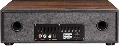 Crosley Cr3501A-Wa Fleetwood Bluetooth Fm Clock Radio And Cd Player, Walnut #TOP5