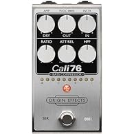 FET-compress Pedal f Electric Bass with Ratio Sidechain HPF Controls Attack/Release Blend