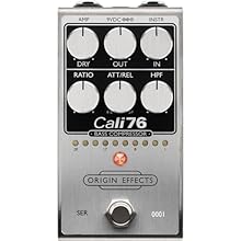 FET-compress Pedal f Electric Bass with Ratio Sidechain HPF Controls Attack/Release Blend