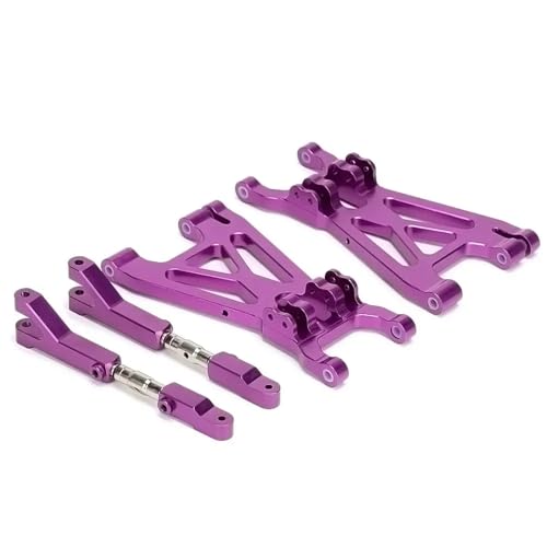 RC�X�C���O�A�[�� For HPI For Savage For Flux 2350 XL X 4.6 5.9 21 25 SS 4.1 3.5 1/8 �t�����g���A�A�b�p�[���A�T�X�y���V�����A�[���Z�b�g 85238 RC �J�[�p�[�c(Purple,4Pc