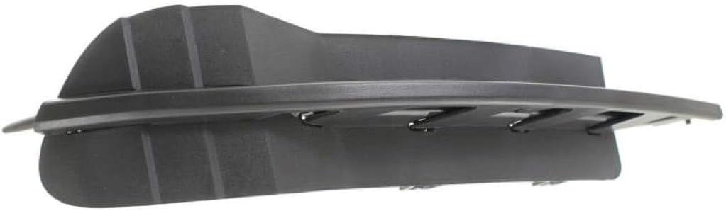 KarParts360 For Chevy Malibu Fog Light Cover 2010 2011 2012 Outer Passenger Side | Textured Black | LS Model | GM1039137 | 20861566