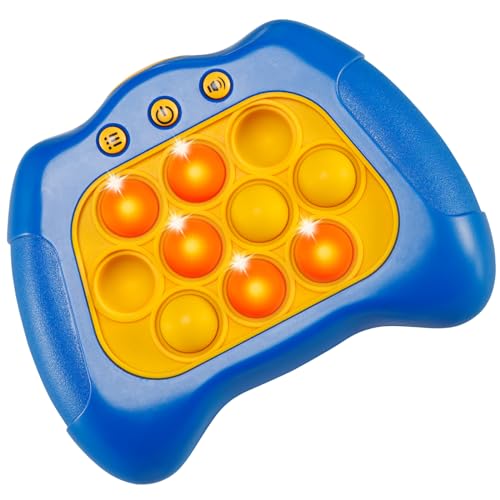 Wdebay Dark Blue Pop Pro Toy Fidget Kids Games Toys| Make It Light up Handheld Board Console| Toys for Ages 3 4 5-7 Year Old Girls and Boys Birthday Gifts| 6 Year Old Girl Gifts for Teen…