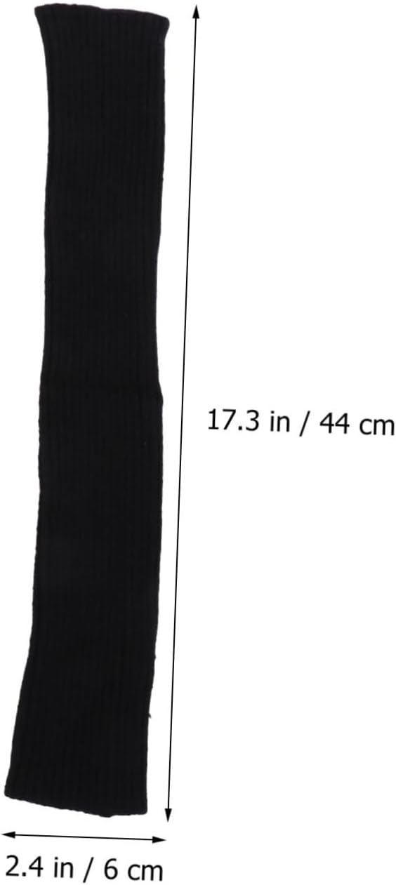 Sleeve Gloves Arm Warmer Thumb Hole Mittens Wrist Warmer with Thumb Hole Elbow Warmers Long Mittens Knit