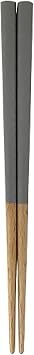 Nakano Childrens Chopsticks, Painted Chopsticks, Dishwasher Safe, Natural Wood, 7.1 inches 18 cm, Dull Color, Gray, Anti-Slip Treatment, Easy to Grip, Made in Japan