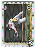 2025 Topps Chrome RayWave Refractor #183 JJ Bleday Athletics MLB Baseball Trading Card