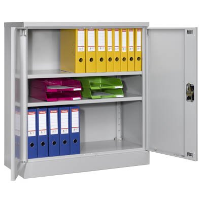 Stahlschrank lichtgrau 92,0 x 42,0 x 100,0 cm
