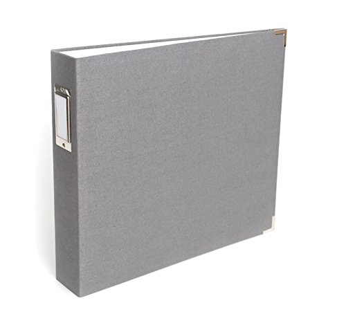 We R Memory Keepers 660882 Linen Albums 5 Page Protectors, 12" x 12", Gray