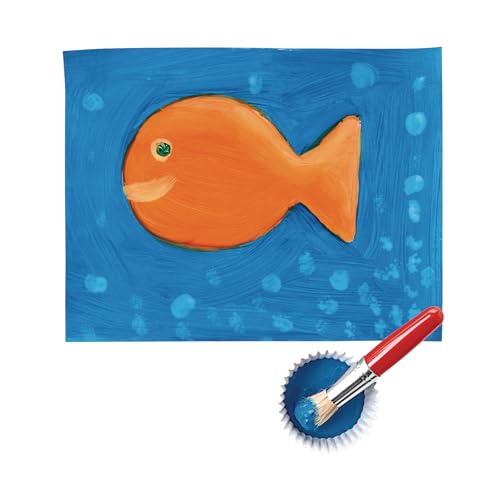 Colorations Stubby Chubby Brushes, Set of 12, Kids' Craft Paint Brushes by Colorations - Used condition - Image 4