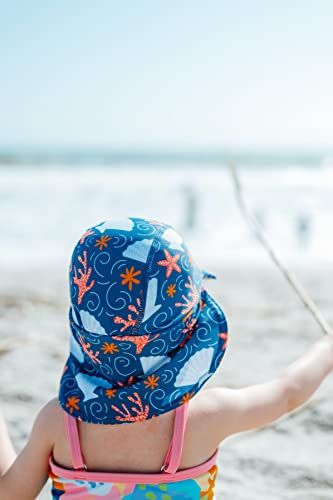 Image of Kids Sun Hat with Neck Protection, UPF 50 UV Protection